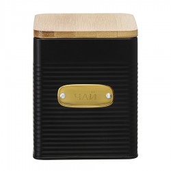 Банка для хранения чая irmel, 1,7 л, графит