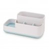 Органайзер для ванной easystore™, бело-голубой
