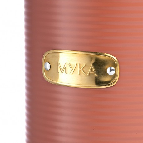 Банка для хранения муки irmel, 2,5 л, терракота