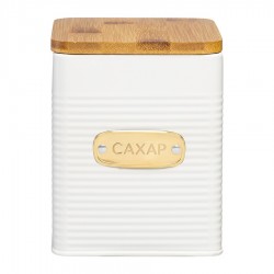 Банка для хранения сахара irmel, 1,7 л, молочная