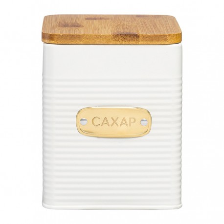 Банка для хранения сахара irmel, 1,7 л, молочная