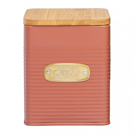 Банка для хранения сахара irmel, 1,7 л, терракота