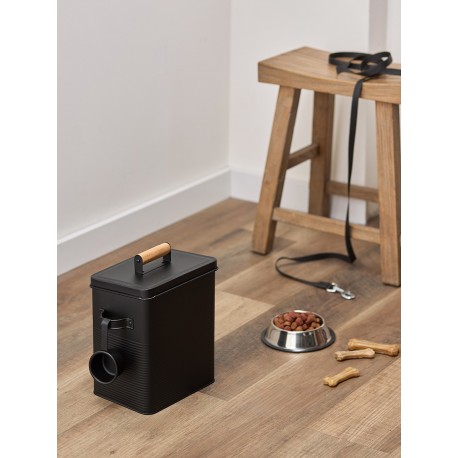 Банка для хранения универсальная irmel, 6,2 л, с ложкой, графит