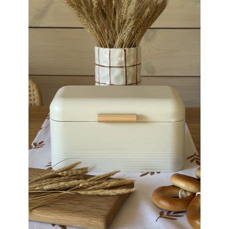 Хлебница irmel 30х20х16 см, молочная