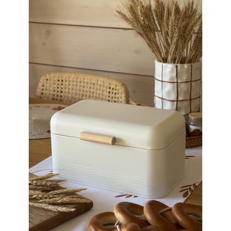 Хлебница irmel 30х20х16 см, молочная