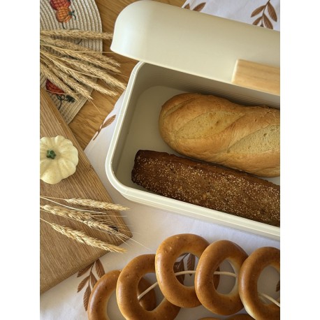 Хлебница irmel 30х20х16 см, молочная