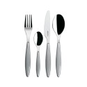 Набор столовых приборов feeling, серые, 24 пред.