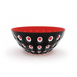 Салатник le murrine, D25 см, черный