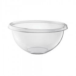 Миска для салата happy hour, 750 мл, прозрачная