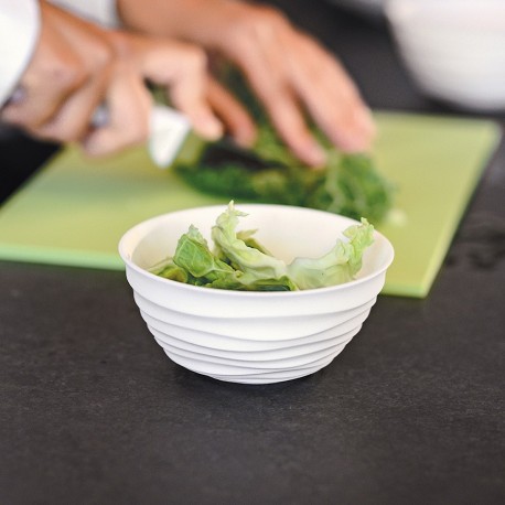 Чаша tierra, D12 см, молочно-белая