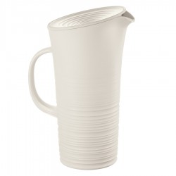 Кувшин с крышкой tierra, 1,8 л, молочно-белый