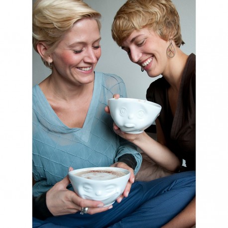 Чаша grinning, 500 мл, белая