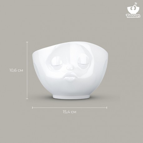 Чаша kissing, 500 мл, белая