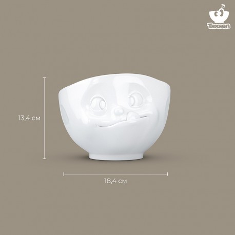 Чаша tasty, 1 л, белая