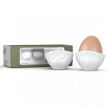 Набор подставок для яиц kissing & dreamy, белый, 2 шт.