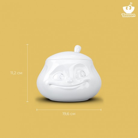 Сахарница sweet, 400 мл, белая