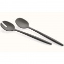 Набор ложек для салата tierra, черные, 2 шт.