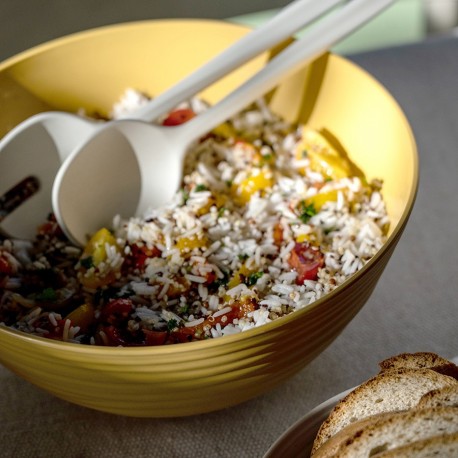 Набор ложек для салата tierra, черные, 2 шт.