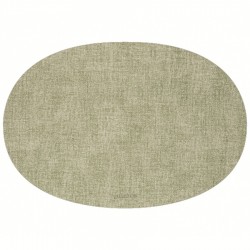 Салфетка подстановочная овальная двухсторонняя fabric, мятная