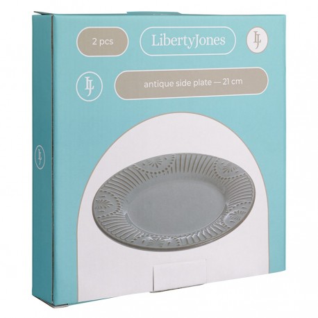 Набор тарелок antique, D21 см, 2 шт.