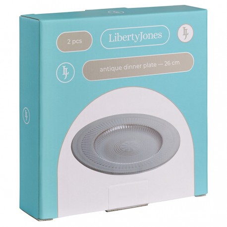 Набор обеденных тарелок antique, D26 см, 2 шт.