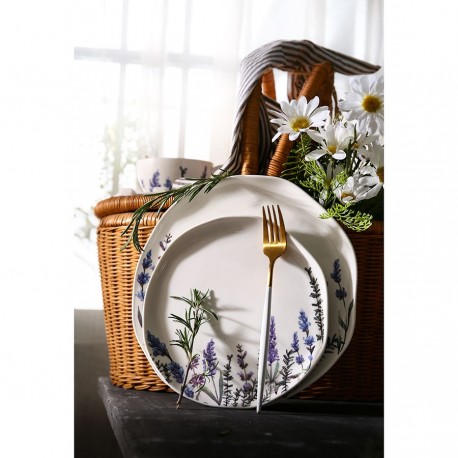 Набор тарелок floral, D26 см, 2 шт.