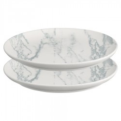 Набор тарелок marble, D21 см, 2 шт.