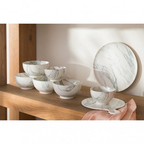 Набор тарелок marble, D26 см, 2 шт.