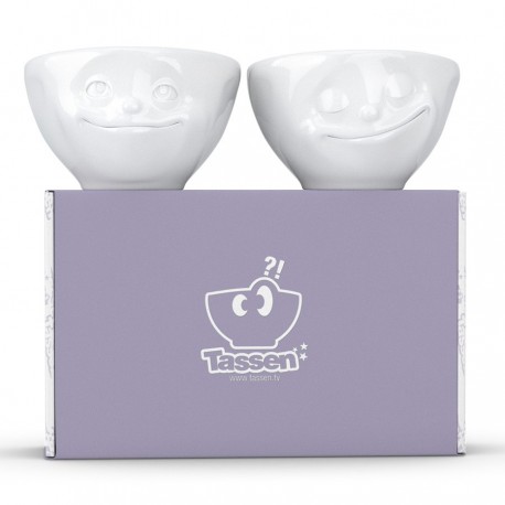 Набор чаш dreamy & happy, 100 мл, белый, 2 шт.