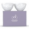 Набор чаш dreamy & happy, 100 мл, белый, 2 шт.