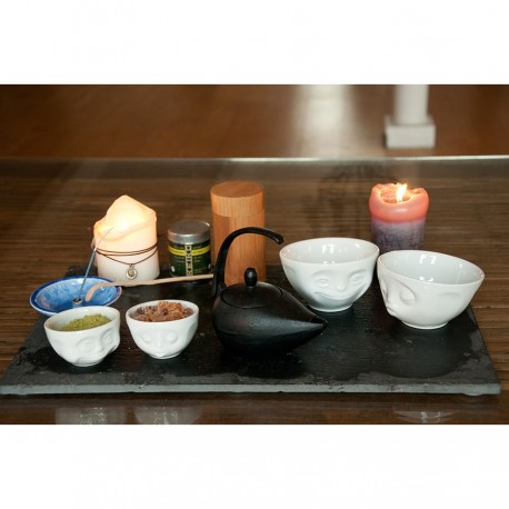 Набор чаш grinning & kissing, 100 мл, белый, 2 шт.