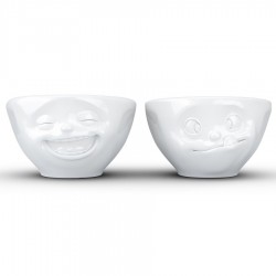 Набор чаш laughing & tasty, 100 мл, белый, 2 шт.