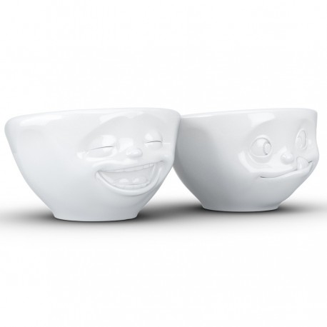 Набор чаш laughing & tasty, 100 мл, белый, 2 шт.