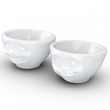 Набор чаш laughing & tasty, 100 мл, белый, 2 шт.