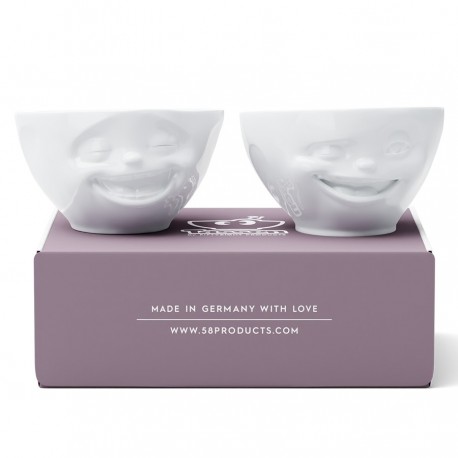 Набор чаш laughing & winking, 200 мл, белый, 2 шт.