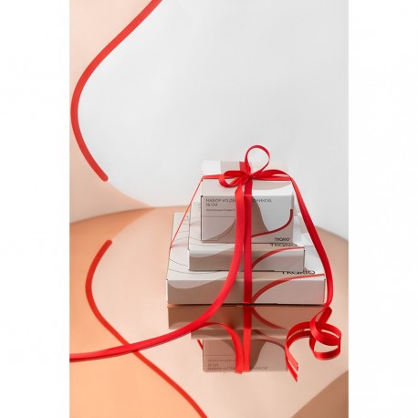 Набор из двух тарелок бежевого цвета с авторским принтом из коллекции freak fruit, 21 см