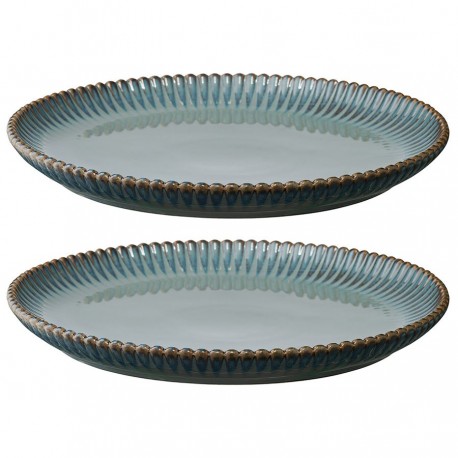 Набор из двух тарелок темно-серого цвета из коллекции kitchen spirit, 26 см