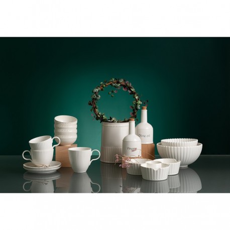 Салатник белого цвета из коллекции kitchen spirit, 1,4 л