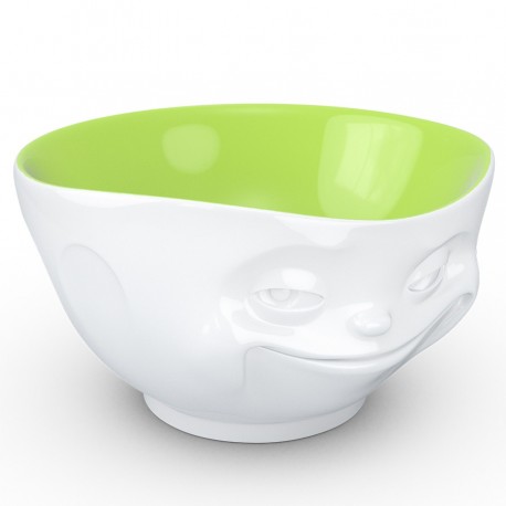 Чаша grinning, 500 мл, белая/фисташковая