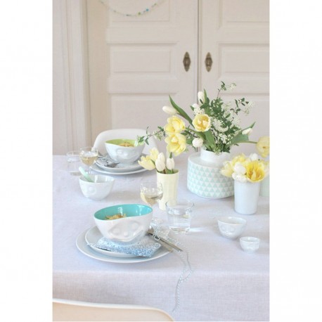 Чаша happy, 500 мл, белая/нефритовая