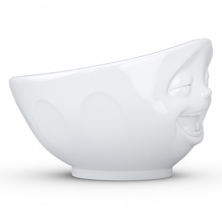 Чаша laughing, 500 мл, белая/лавандовая