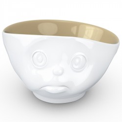 Чаша sulking, 500 мл, белая/песочная