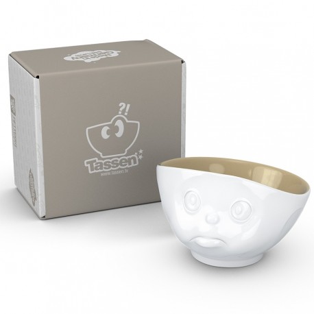 Чаша sulking, 500 мл, белая/песочная