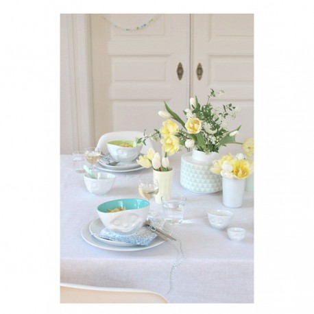 Чаша tasty, 500 мл, белая/хаки