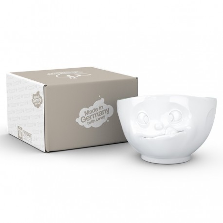 Чаша tasty, 500 мл, белая/хаки