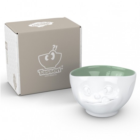Чаша tasty, 500 мл, белая/хаки