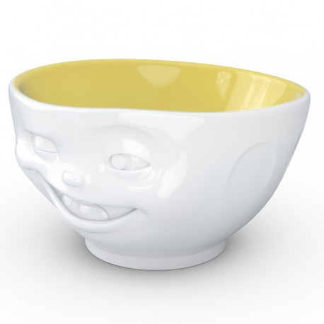 Чаша winking, 500 мл, белая/желтая