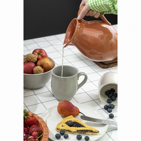 Набор обеденных тарелок in the village, D28 см, белые, 2 шт.