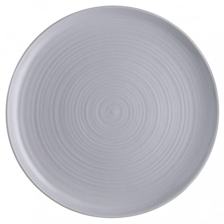 Набор обеденных тарелок in the village, D28 см, серые, 2 шт.