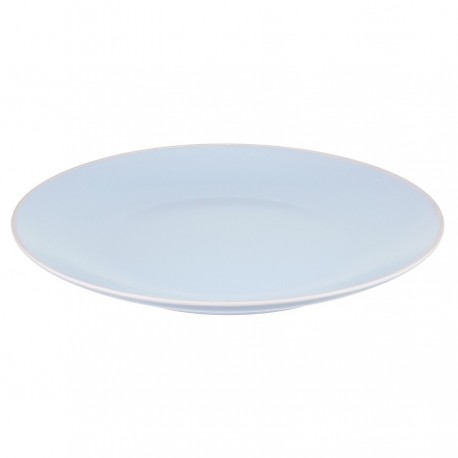 Набор обеденных тарелок simplicity, D26 см, голубые, 2 шт.